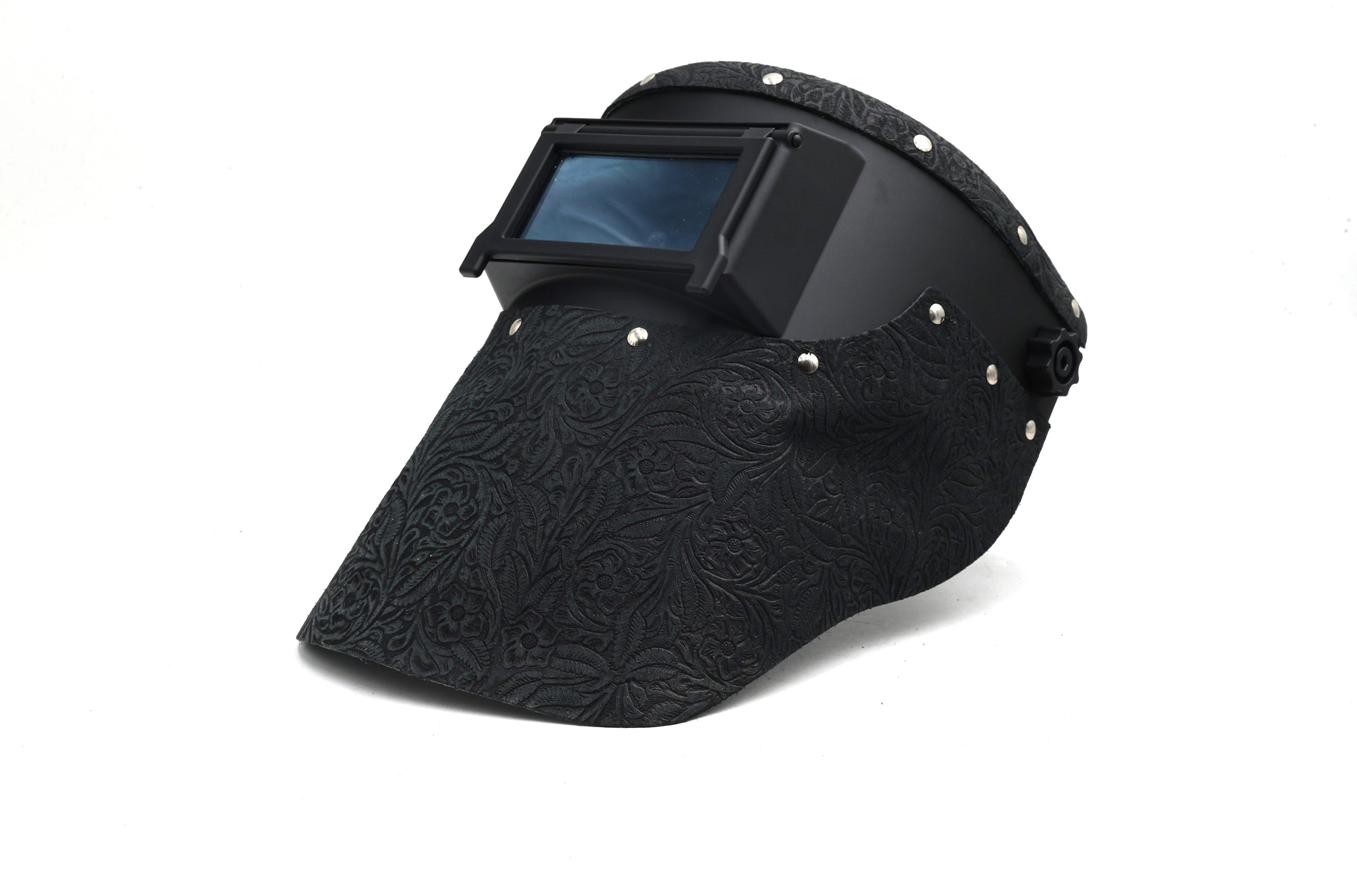 ***IN STOCK 42*** OUTLAW LEATHER - SLIMLINE - BLACK FLORAL
